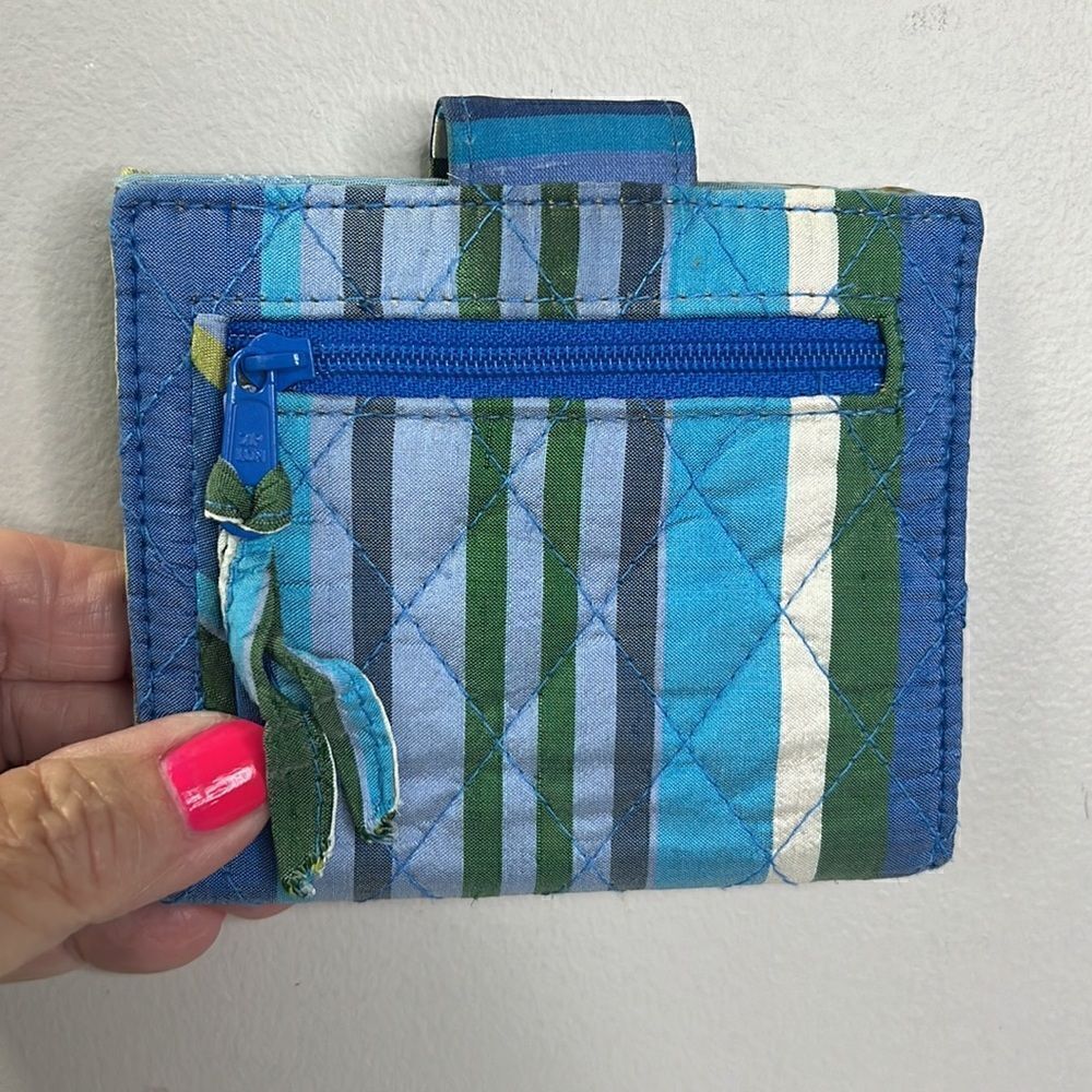 Vera Bradley Caribbean Square Slim Wallet - Picture 2 of 3